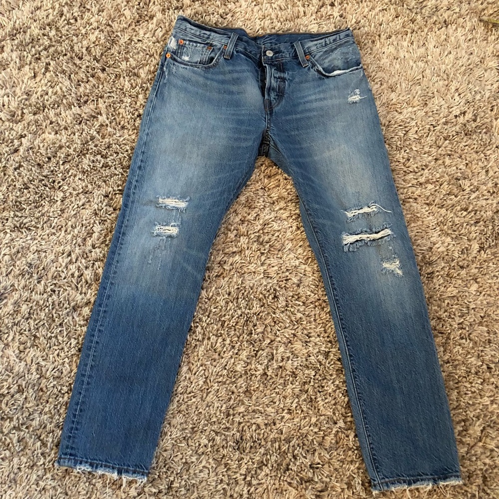 Levi’s 501 CT very worn and gorgeous!